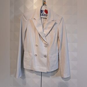 Polo Ralph Lauren Double-Breasted Blazer white size 2